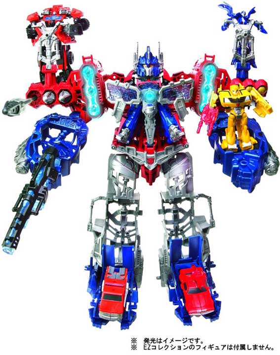 日報：「トランスフォーマープライム」玩具10月発売組予約開始